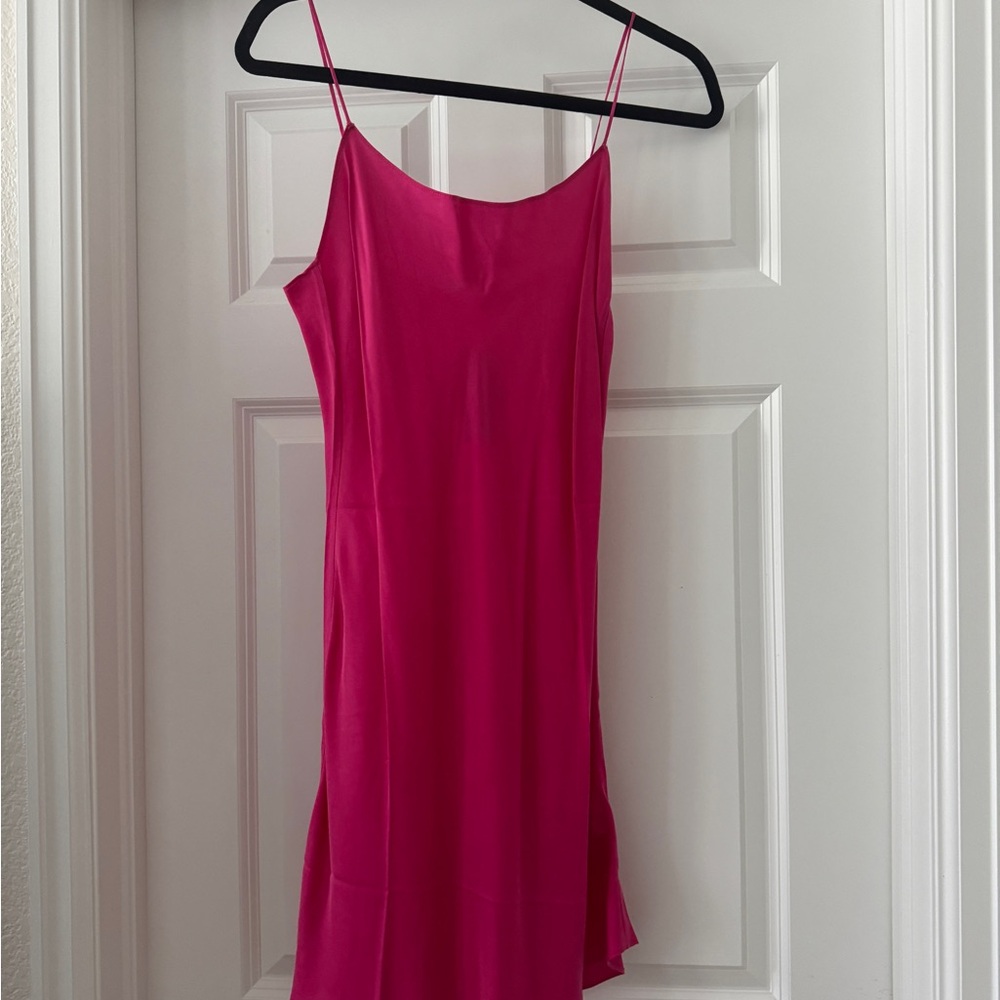 NWT J. Crew Pink Midi Dress